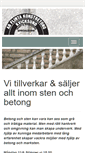 Mobile Screenshot of flintakonstbetong.se